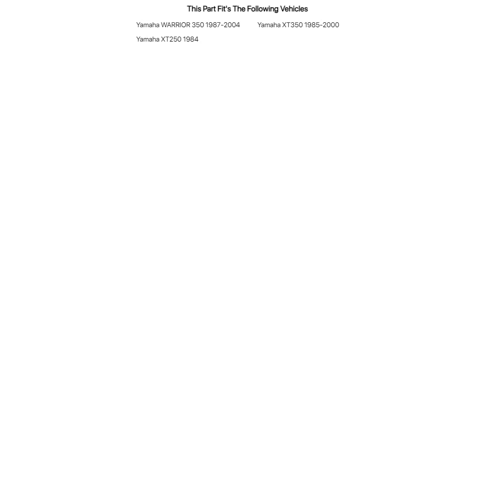 Motion Pro Clutch Cable For Yamaha Xt350 1985 2000