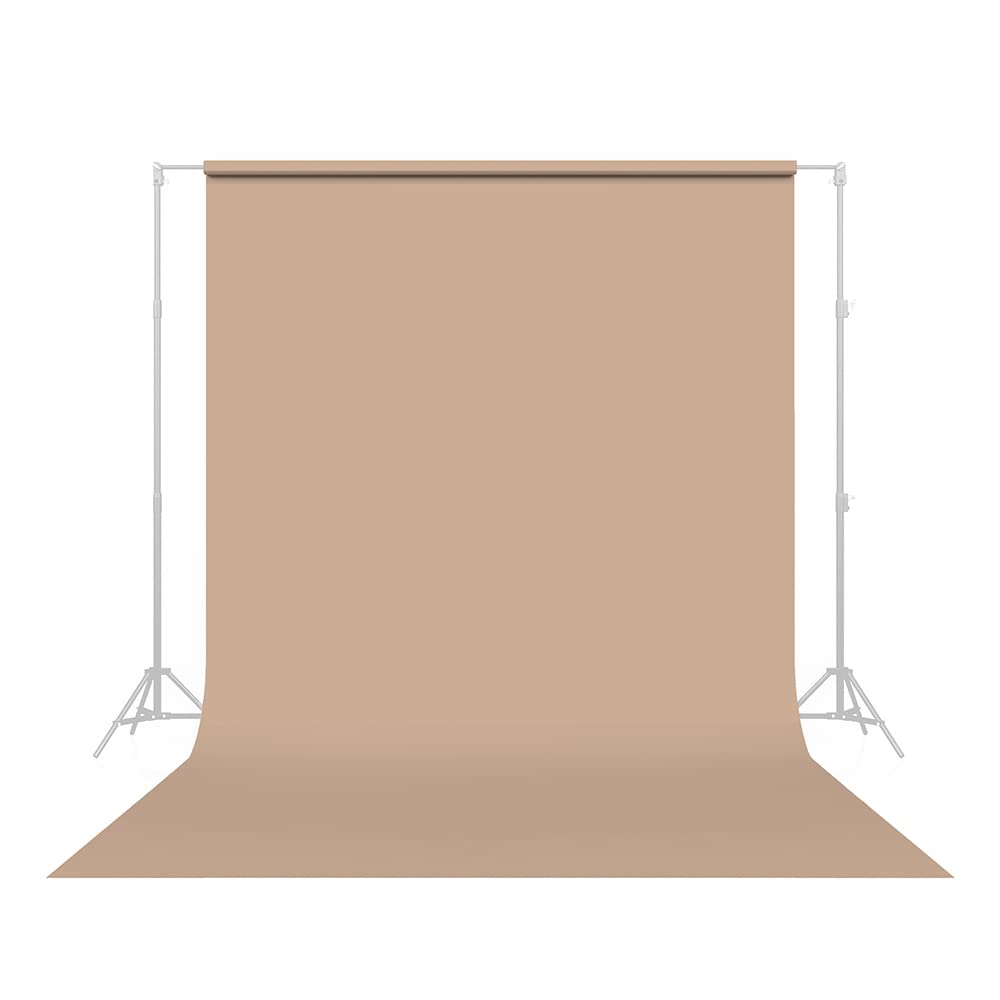 Savage Seamless Paper Photography Backdrop   Color #53 Pecan, Size 107 Inches Wide X 36 Feet Long, Backdrop For Youtube Videos, Streaming, Interviews And Portraits   Made In Usa