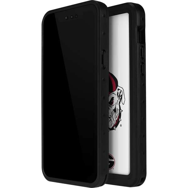 Skinit Waterproof Phone Case Compatible With Iphone 14 Pro   Officially Licensed Dawgs Design