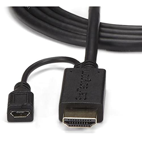 Startech.Com Hdmi To Vga Cable     6Ft 2M   1080P     Active Conversion     Hdmi To Vga Adapter Cable For Your Vga Monitor / Dis