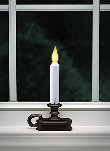 Xodus Innovations Fpc1215A 6 Battery Operated Dusk To Dawn Light Sensor Window Candle With Flicker Or Steady On Flame Setting, P