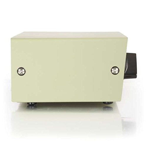 C2G 03292 4 Port Db25 Manual Switch Box, Beige 7 Inch