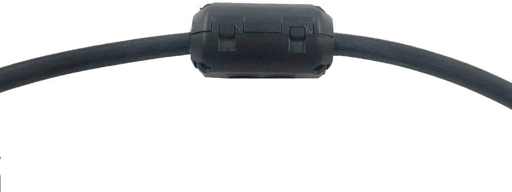 Xshine (Pack Of 20Pcs) Clip On Ferrite Ring Core Rfi Emi Noise Suppressor Cable Clip For 3Mm/ 5Mm/ 7Mm/ 9Mm/ 13Mm Diameter Cable