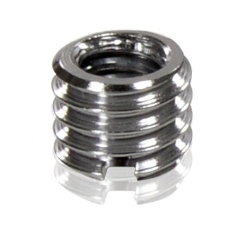 Foto&Tech Metal 1/4 Inch To 3/8 Inch Tripod Thread Adapter, Easy Mount Convert Screw Adapter For Tripod Monopod Ballhead, Reduce