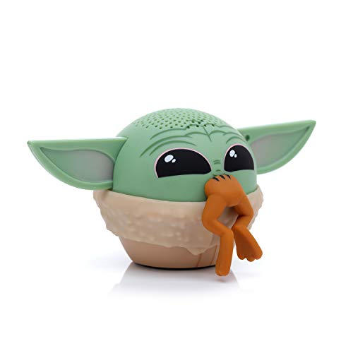 Bitty Boomers Star Wars The Mandalorian: Grogu With Snack   Mini Bluetooth Speaker