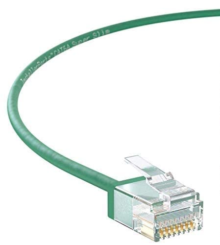Installerparts Ethernet Cable Cat6A Super Slim Cable Utp 2 Ft (10 Pack)   Green   Professional Series   10Gigabit/Sec Network/Hi