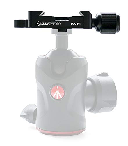 Sunwayfoto Ddc 50It 50Mm Clamp Conversion Kit Convert To Arca/Rrs Qr Compatible With Manfrotto Tripod Ball Head Sunway