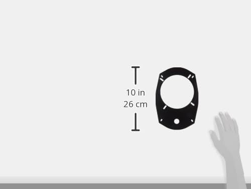 Metra Electronics 82-6901 Universal Speaker Adaptor Plates,Black