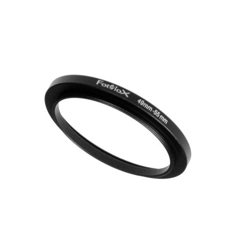 Fotodiox Metal Step Up Ring, Anodized Black Metal 49Mm-55Mm 49-55 Mm