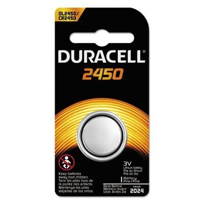 12 Pack Duracell 2450 Batteries 3.0 Volt Lithium Coin Button
