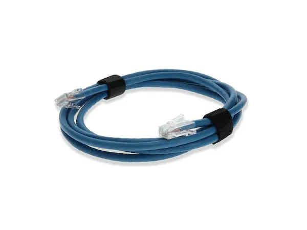 Addon 10Ft Blue Cat 6 Pvc Ethernet Cable Non-Booted Rj-45 M/M