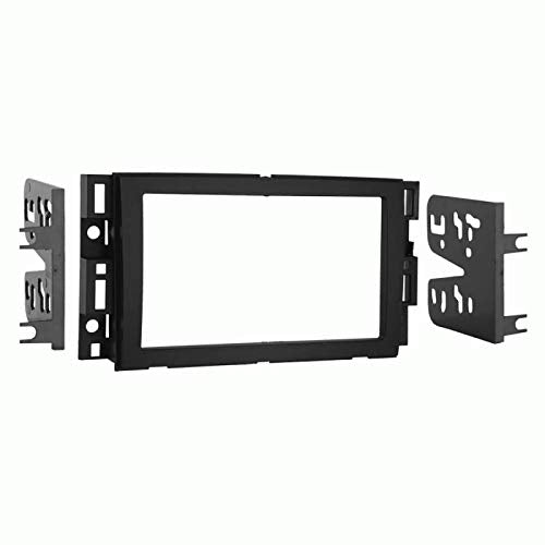 Carxtc Double Din Install Car Stereo Dash Kit For A Aftermarket Radio Fits 2007 2013 Gmc Sierra Trim Bezel Is Black