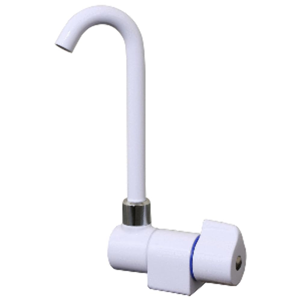 Scandvik Tall Tap W/ Folding Spout - White Powdercoat,WBAUVB07PWY1SPY