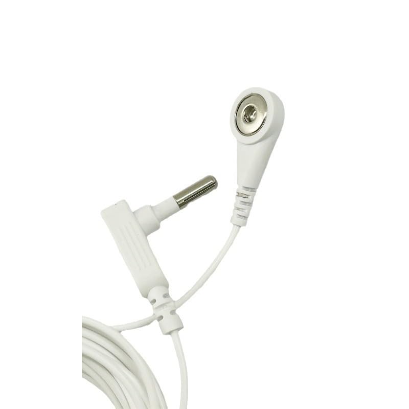 Seader 2 Pack Grounding Cords For Grounding Products, Grounding Mat Wire, Grounding Mat Cord, Grounding Sheet Replacement Cord.