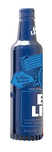 Bud Light Aluminum Bottle Designed Bluetooth Speaker With A Rechargeable Battery And Up To 6 Hours Of Playtime