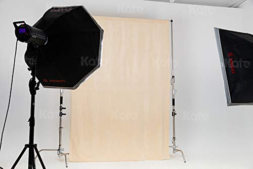 Kate 6Ft  9Ft Solid Beige Backdrop Portrait Photography Background For Photography Studio Children And Headshots Beige Backdrop