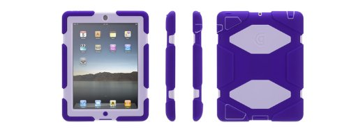 Griffin Survivor Case For Ipad 2/3 - Purple And Lavender (Gb35452-2)