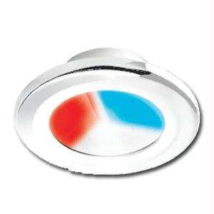 I2Systems Apeiron A3120 Screw Mount Light - Red, Cool White & Blue - White Finish,WBAUVB0BRK5733K