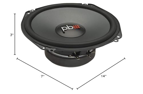 Powerbass Oe 700 (L2 700) Oem Replacement 7'' Midrange 2? Speakers (Pair)