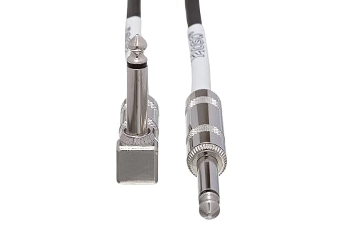 Hosa Gtr 220R Guitar Cable Straight To Right Angle Connector, 20 Foot