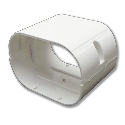 Ductlessaire   Premium 3 Inch Coupler Mini Split Line Set Cover Kit   Protection For Ductless Mini Splits/Central Air Systems  