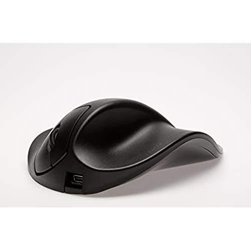 Hippus L2Wb Lc Wired Light Click Handshoe Mouse (Right Hand, Large, Black)