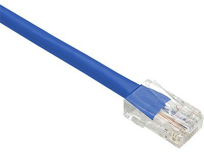Unirise, Usa Unirise Pc5E 07F Blu 7Ft Blue Cat5E Patch Cable, Utp, No Boots