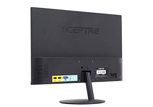Sceptre 24'' 75Hz Full Hd 1080P Led Monitor Hdmi Vga Build In Speakers, Brushed Black 2019 (E248W 19203Rs)