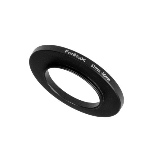 Fotodiox Metal Step Up Ring, Anodized Black Metal 37Mm-55Mm, 37-55 Mm