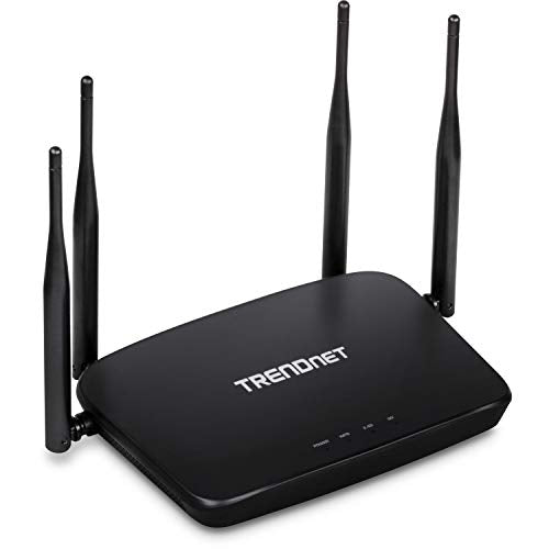 Trendnet Ac1200 Dual Band Wifi Router, Tew 831Dr, Gigabit Wan Port, 4 X 5Dbi Antennas, Wireless Ac 867Mbps, Wireless N 300Mbps, 