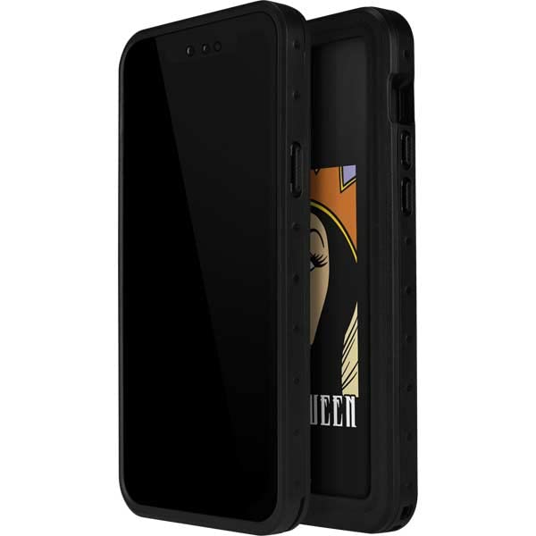 Skinit Waterproof Phone Case For Iphone 13 Mini   Officially Licensed Disney Evil Queen Design