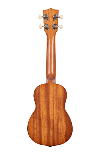 Kala Brand Music Co., 4 String Ukulele, Natural, Soprano (Mk S/Pack)