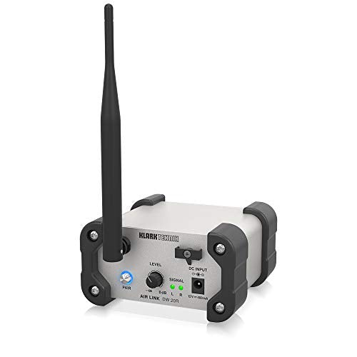 Klark Teknik Air Link Dw 20R 2.4 Ghz Wireless Stereo Receiver For High Performance Stereo Audio Broadcasting
