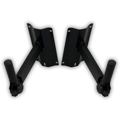 Seismic Audio - Pair (2) Wall Mount Metal Pa Speaker Stand For Bands, Clubs, Djs, Karoake, Bars, Restaurants