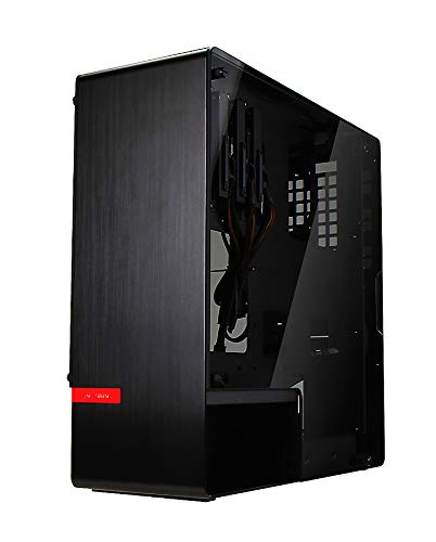 Inwin 904.Plus Black Atx Mid Tower Gaming Computer Case With Tempered Glass