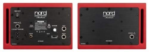 Nord Piano Monitor V2 Active Stereo Speakers (Price Is Per Pair), Red