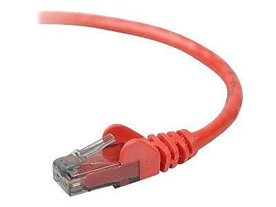Belkin Snagless Cat6 Patch Cable * Rj45Mrj45M 25 Red (A3L980B25 Red S)