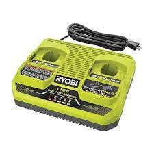 Ryobi One+ 18V Dual Port Simultaneous Charger Pcg005
