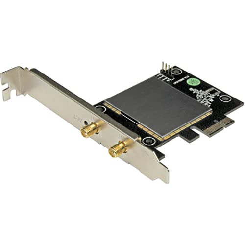 Startech.Com Ac600 Wireless Ac Network Adapter   802.11Ac, Pci Express   Dual Band 2.4Ghz / 5Ghz Pcie Wireless Network Card (Pex