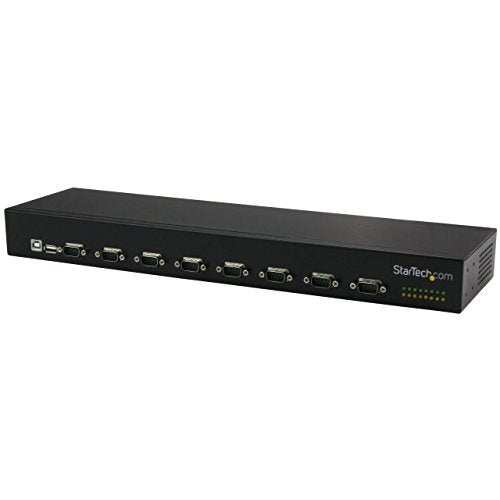 Startech.Com Usb To Serial Hub   8 Port   Com Port Retention   Rack Mount And Daisy Chainable   Ftdi Usb To Rs232 Hub (Icusb2320