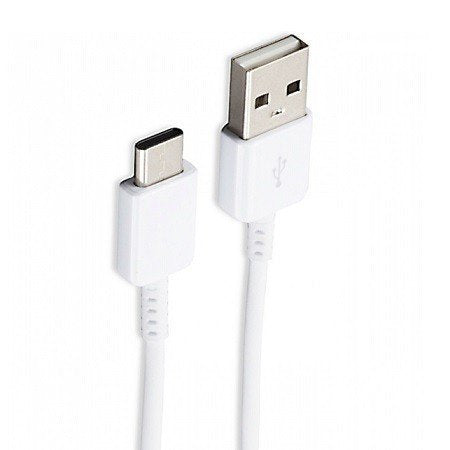 Authentic Galaxy Book 10.6 Inch Usb To Type C Charging And Transfer Cable. (White / 3.3Ft)