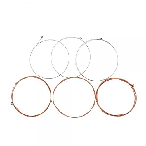 Velura 2X6 Pieces Durable Guitar Strings Set For Acoustic Guitar Accessory|Set Of 6 Pieces Guitar Stings|Strings| Guitars & Bass