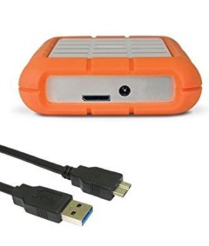 Master Cables Replacement Usb 3.0 Cable Compatible With Lacie Rugged Hard Drive'S