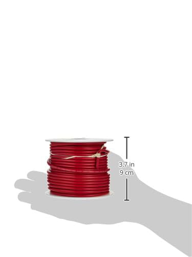 Ancor 106840 Marine Grade Electrical Primary Tinned Copper Boat Wiring (12-Gauge, Red, 400-Feet),WBHDWB000NUYF44