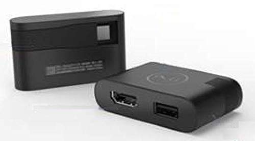Original Replacement Dell DA20u Multi Port Drop in Box USB Type C to HDMI/USB Type A Adapter for XPS Systems.