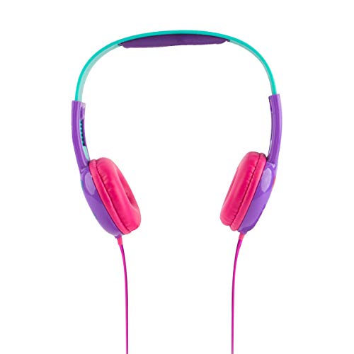 Shimmer & Shine Hp2-03369 Kid Safe Headphone, Recommended For Ages 3-10, Wired Connectivity, By Sakar, Soft Cushioned Ear Pieces