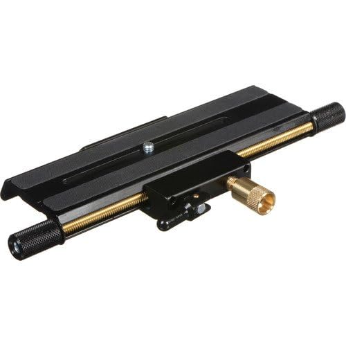 Manfrotto 454 Micrometric Positioning Sliding Plate   Replaces 3419  Black