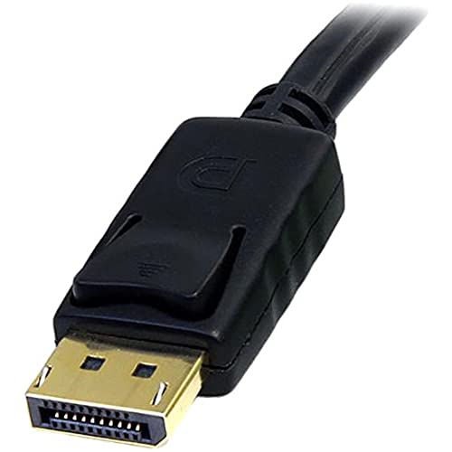 Startech.Com 6Ft 4 In 1 Usb Displayport Kvm Switch Cable W/Audio & Microphone (Dp4N1Usb6),Black