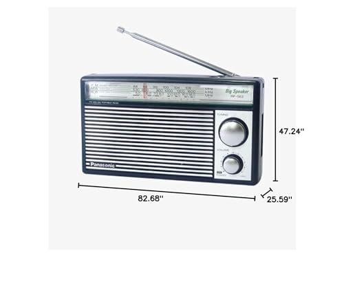 Panasonic Rf 562D Am Fm Sw Shortwave Transistor Radio   Retro Design (Battery Operated)