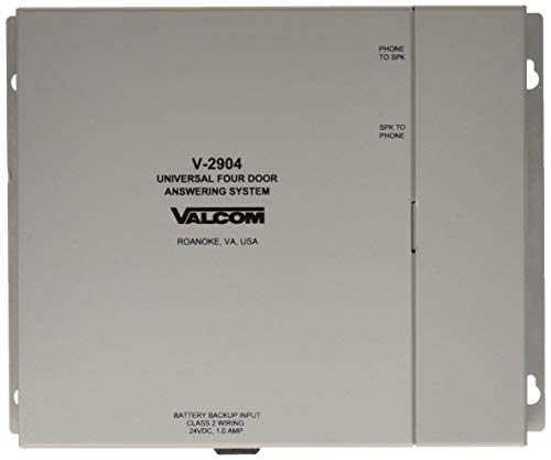 Valcom V 2904 4 Door Answering Device That Activates Door Locks